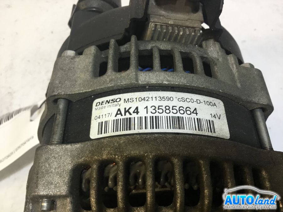 Alternator OPEL CORSA E 2014-2025 Cod 13585664 