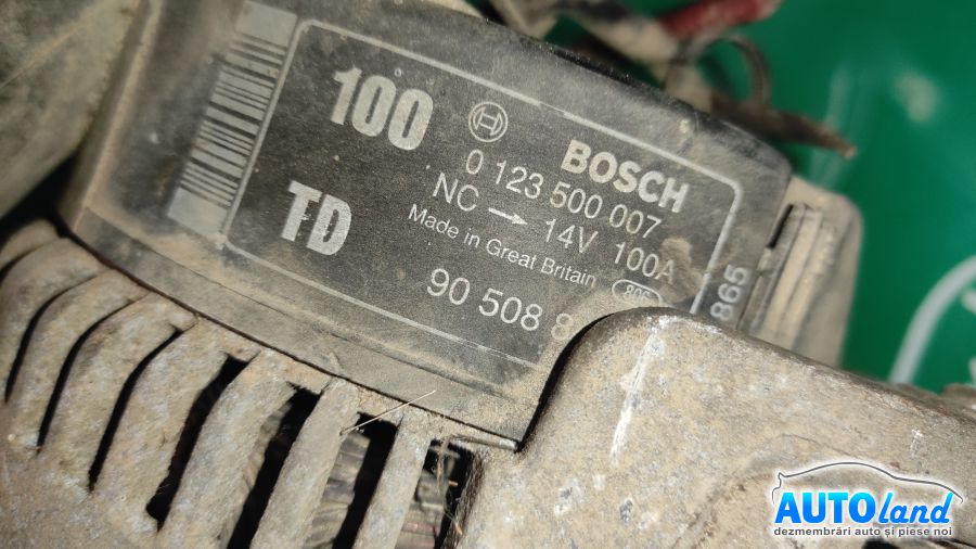 Alternator OPEL VECTRA B (36_) 1995-2002 Cod 0123500007 