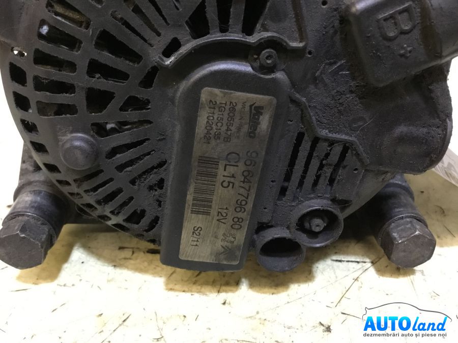 Alternator PEUGEOT 508 2010-2025 Cod 9664779680 
