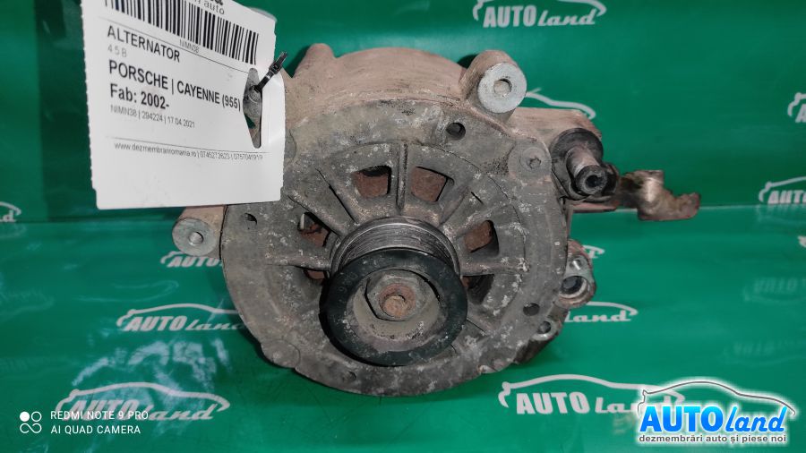 Alternator PORSCHE CAYENNE (955) 2002-2025 Cod 94860301502 