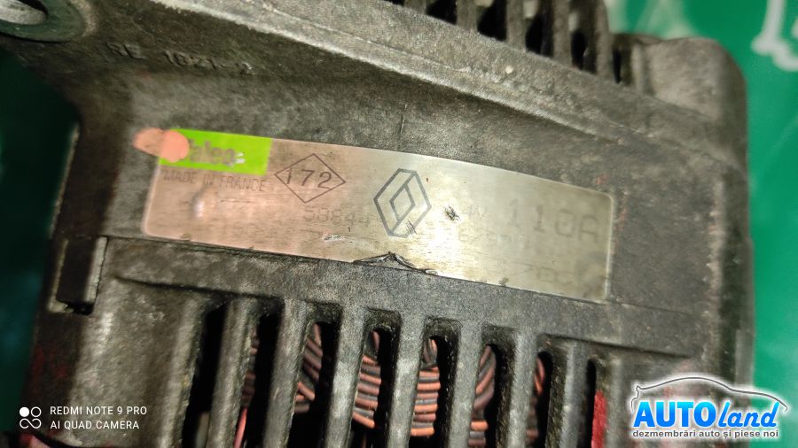 Alternator RENAULT CLIO II (BB0/1/2_,CB0/1/2_) 1998-2025