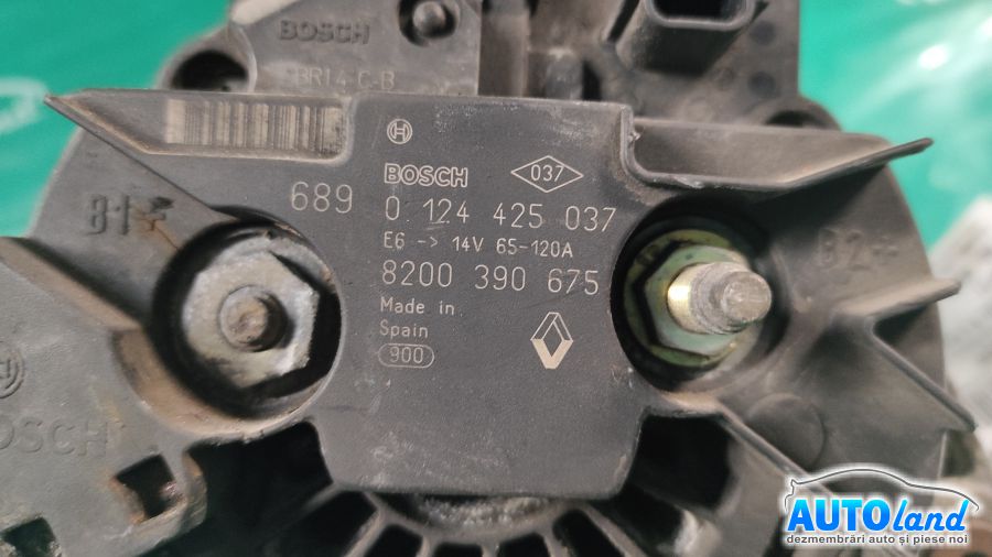 Alternator RENAULT CLIO III (BR0/1,CR0/1) 2005-2025 Cod 0124425037 