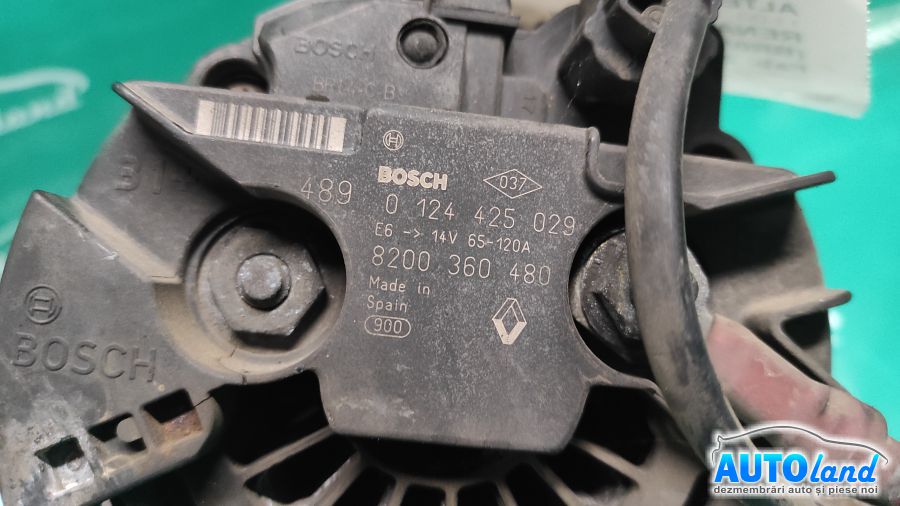 Alternator RENAULT CLIO III (BR0/1,CR0/1) 2005-2025 Cod 8200360480 