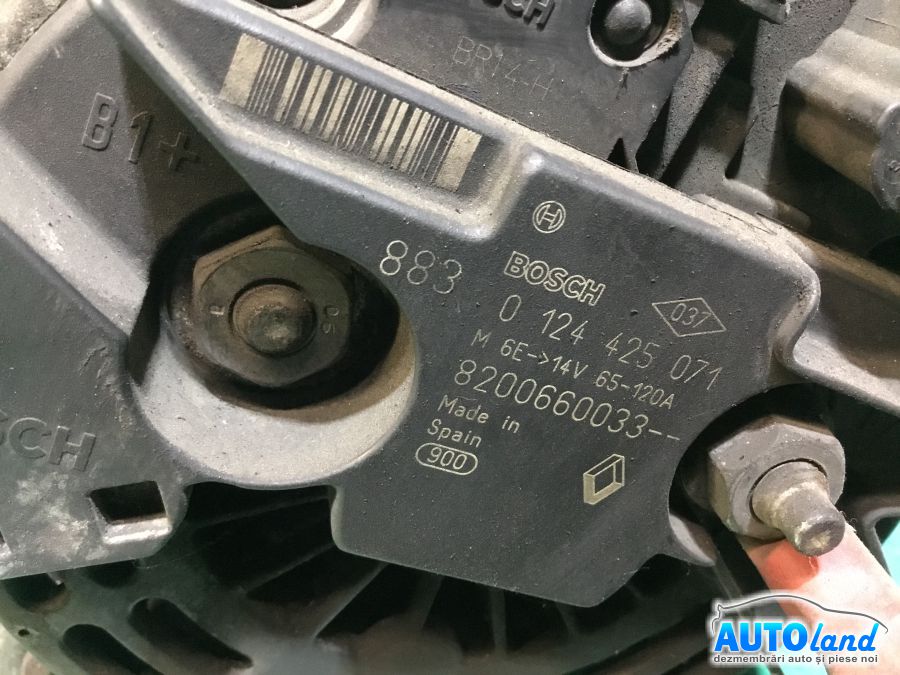 Alternator RENAULT CLIO III (BR0/1,CR0/1) 2005-2025 Cod 8200660033 