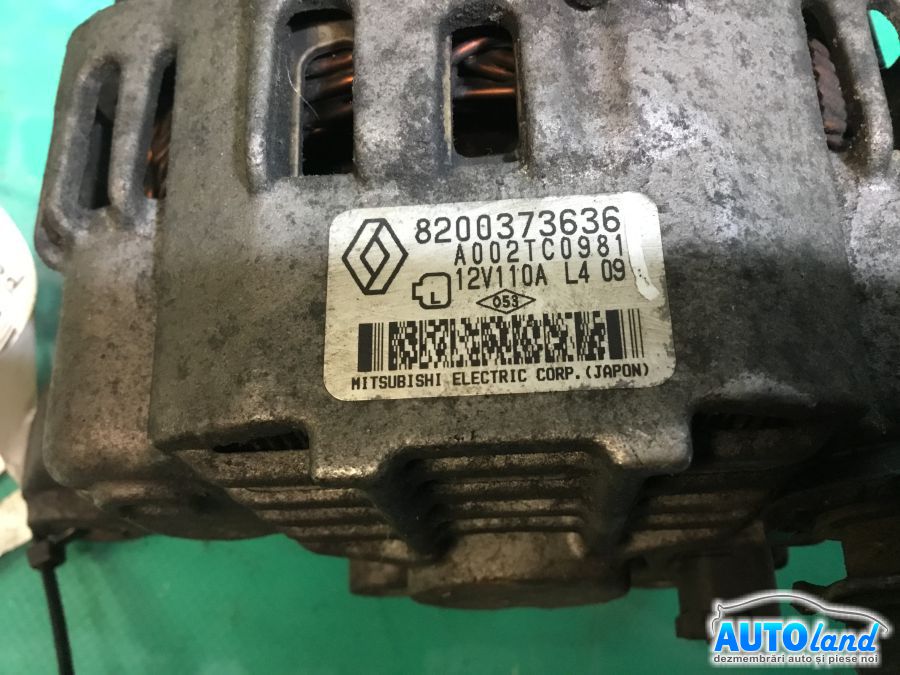 Alternator RENAULT KANGOO (KC0/1_) 1997-2025 Cod 8200373636 