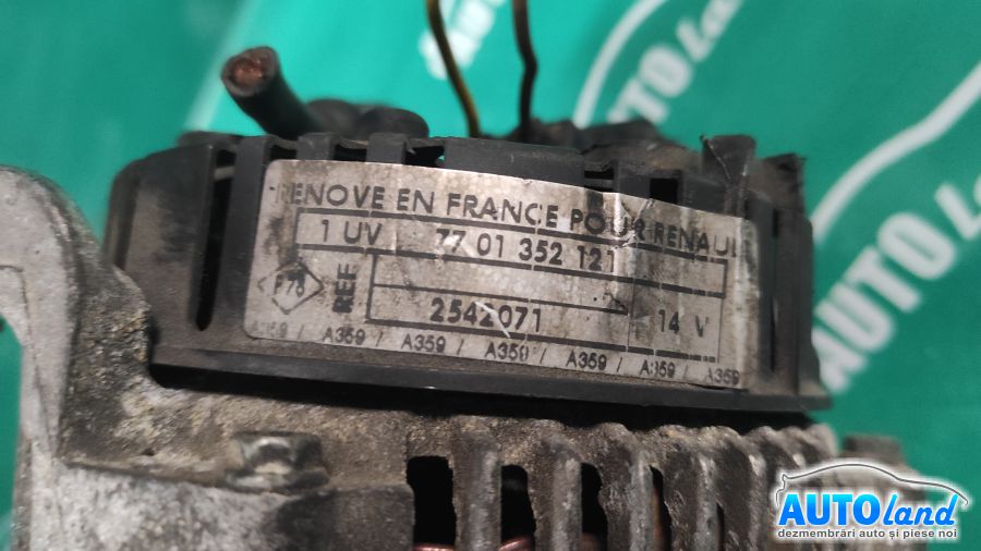 Alternator RENAULT SAFRANE I (B54_) 1992-1996 Cod 7701352121 