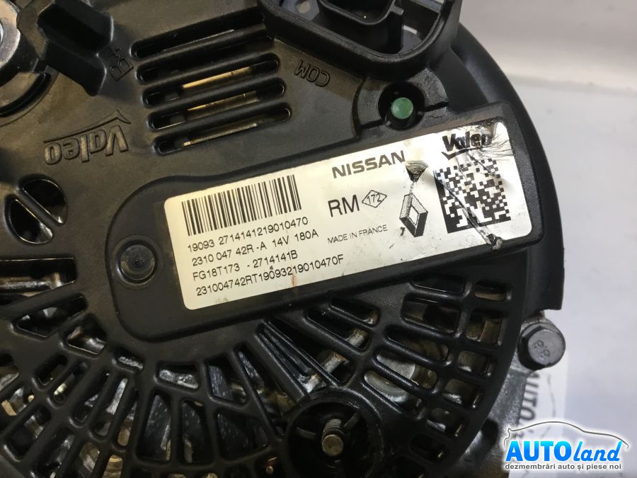 Alternator RENAULT TALISMAN 2016-2025 Cod 231004742R 