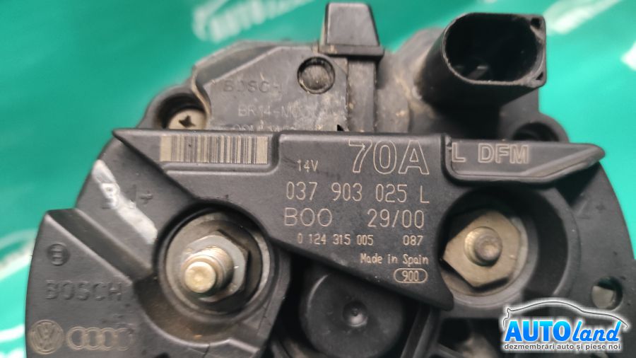Alternator SEAT CORDOBA 1999-2002 Cod 037903025L 