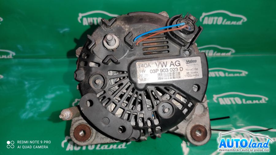 Alternator SEAT IBIZA V (6J5) 2008-2025 Cod 03P903023D 