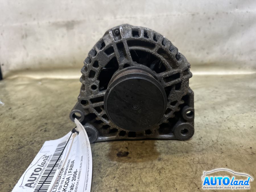 Alternator SKODA FABIA 2006-2026 Cod 06F903023GX 