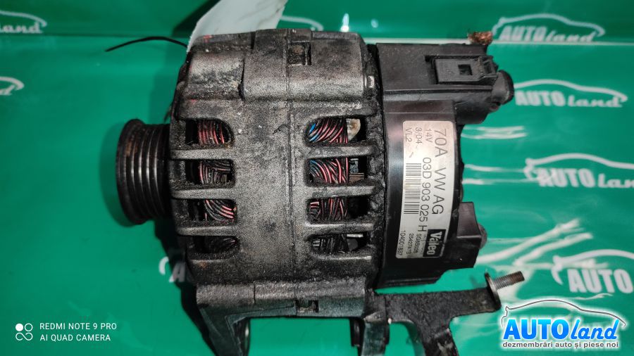Alternator SKODA FABIA (6Y2) 1999-2025 Cod 03D903025H 