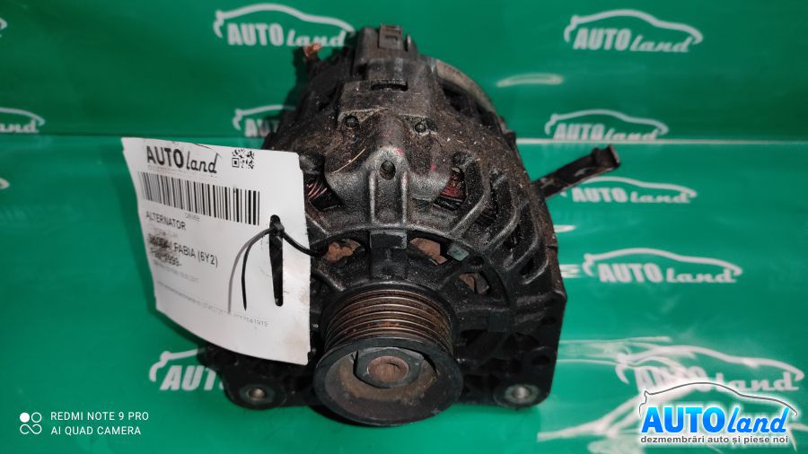 Alternator SKODA FABIA (6Y2) 1999-2025 Cod 03D903025H 