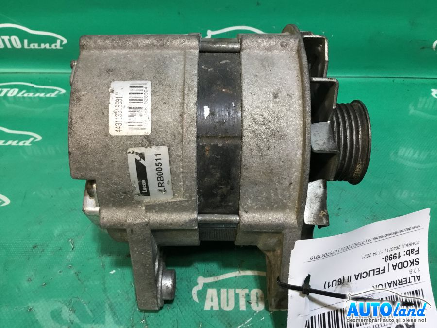 Alternator SKODA FELICIA II (6U1) 1998-2025 Cod 047903015M 