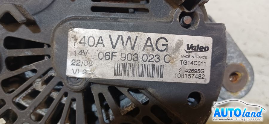 Alternator SKODA OCTAVIA Combi (1Z5) 2004-2026 Cod 06F903023C 