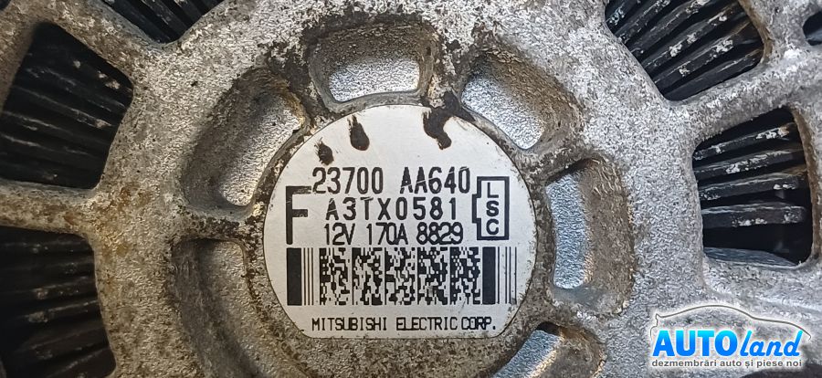 Alternator SUBARU FORESTER (SH) 2008-2026 Cod 23700AA640 