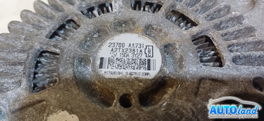 Alternator SUBARU FORESTER (SH) 2008-2026 Cod A2TX2381A 