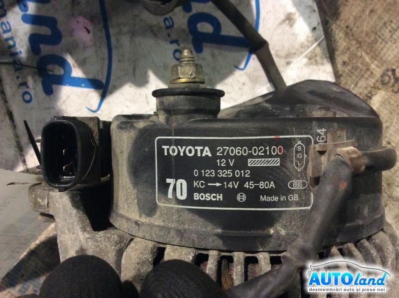Alternator TOYOTA AVENSIS (_T22_) 1997-2003 Cod 0123325012 