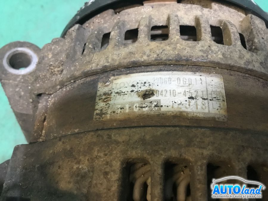 Alternator TOYOTA AVENSIS (T25) 2003-2025 Cod 2706006011 