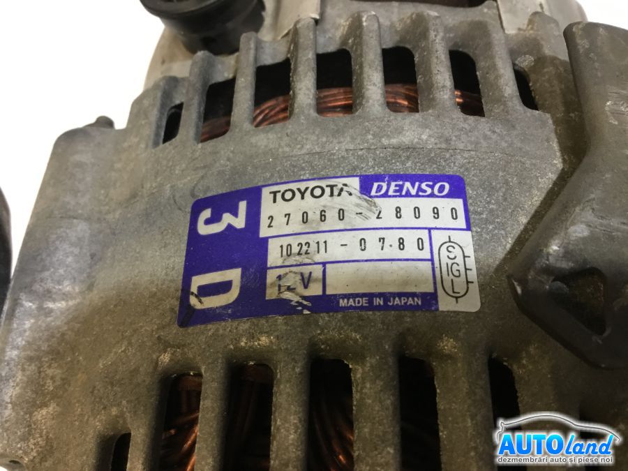 Alternator TOYOTA RAV 4 II (XA2) 2000-2025 Cod 2706028090 