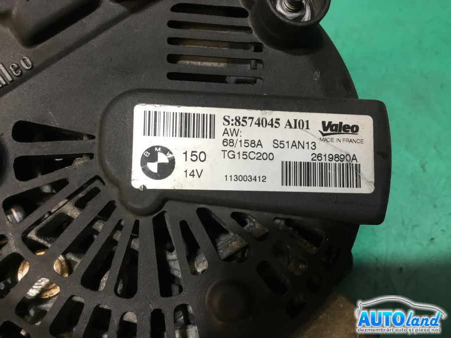 Alternator TOYOTA VERSO (_AUR2_,_ZGR2_) 2009-2025 Cod 8574045 