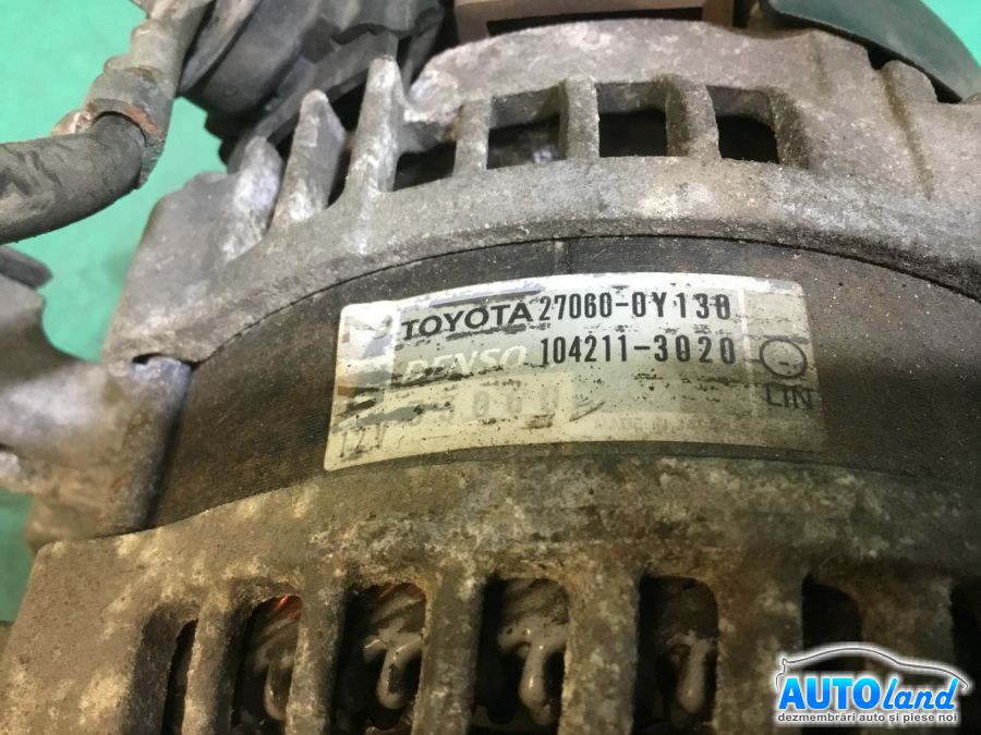 Alternator TOYOTA YARIS (_P13_) 2010-2025 Cod 270600Y130 