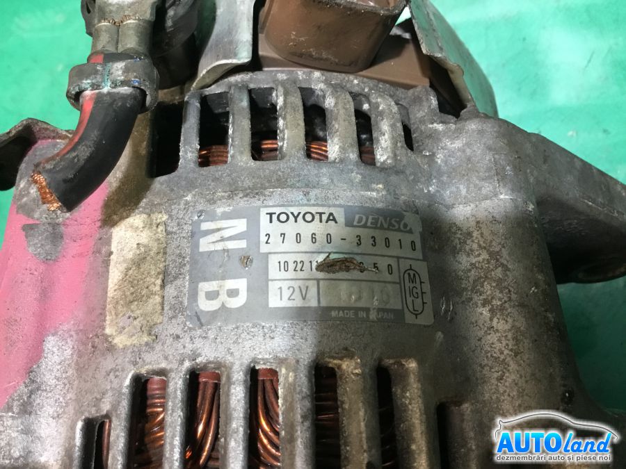 Alternator TOYOTA YARIS (_P9_) 2005-2025 Cod 2706033010 