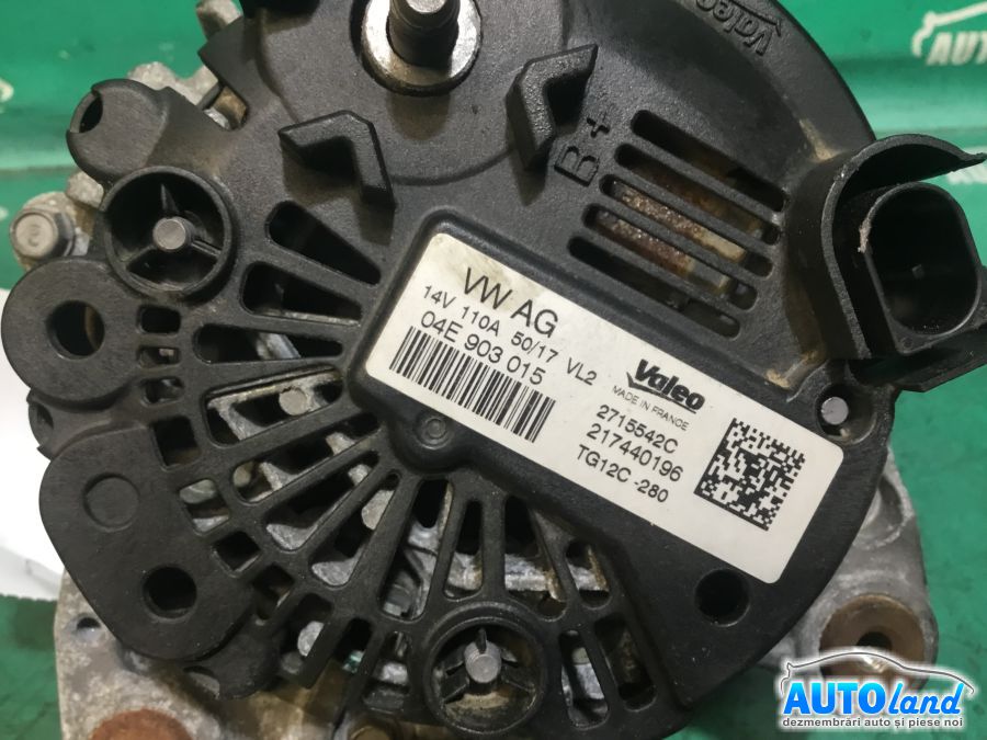 Alternator VOLKSWAGEN GOLF VII 2012-2025 Cod 04E903015 