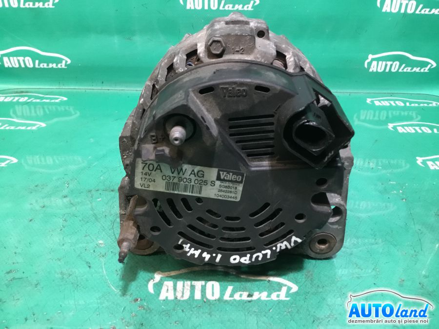 Alternator VOLKSWAGEN LUPO (6X1,6E1) 1998-2005 Cod 037903025S 