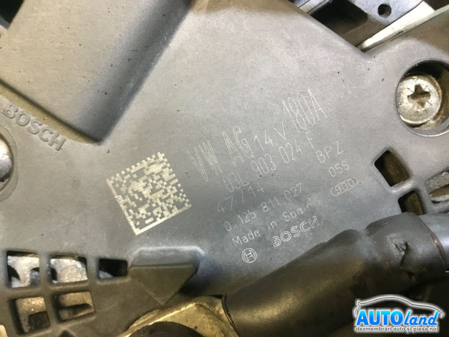 Alternator VOLKSWAGEN Passat CC I (facelift 2012) 2012-2016 Cod 0125811027 