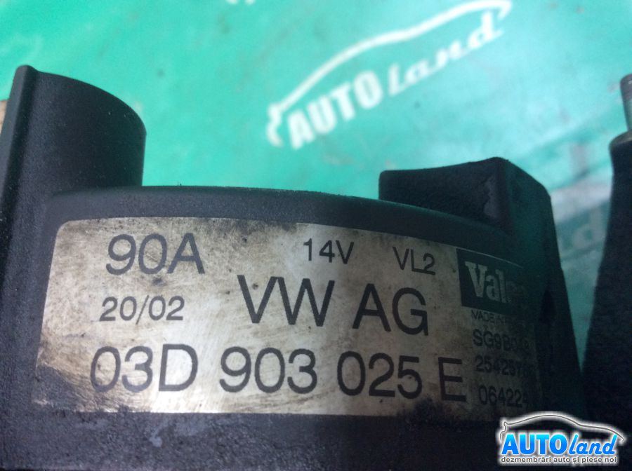 Alternator VOLKSWAGEN POLO (9N_) 2001-2025 Cod 03D903025E 