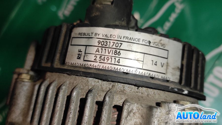 Alternator VOLVO 460 L (464) 1988-1996 Cod 9031707 