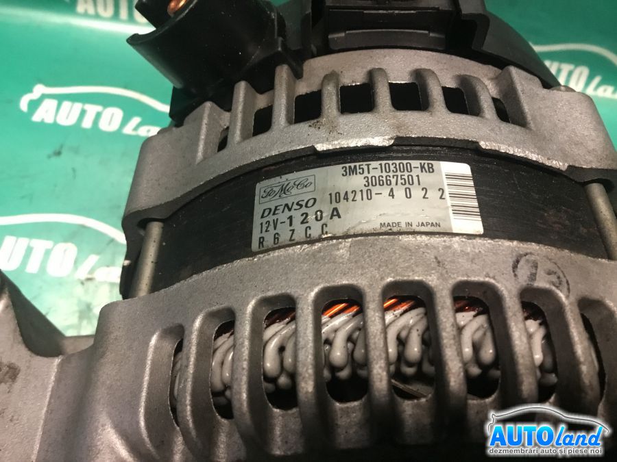 Alternator VOLVO C30 2006-2025 Cod 3M5T10300KB 