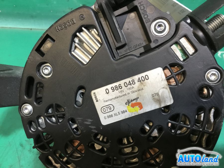 Alternator VOLVO S80 II 2006-2025 Cod 0986048400 