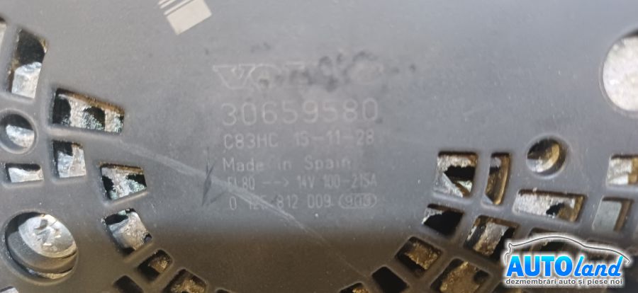 Alternator VOLVO XC60 2008-2026 Cod 30659580 