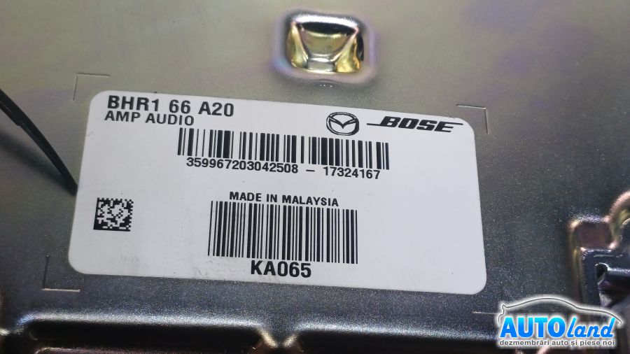 Amplificator Audio MAZDA 3 Berlina 2013-2025 Cod BHR166A20 