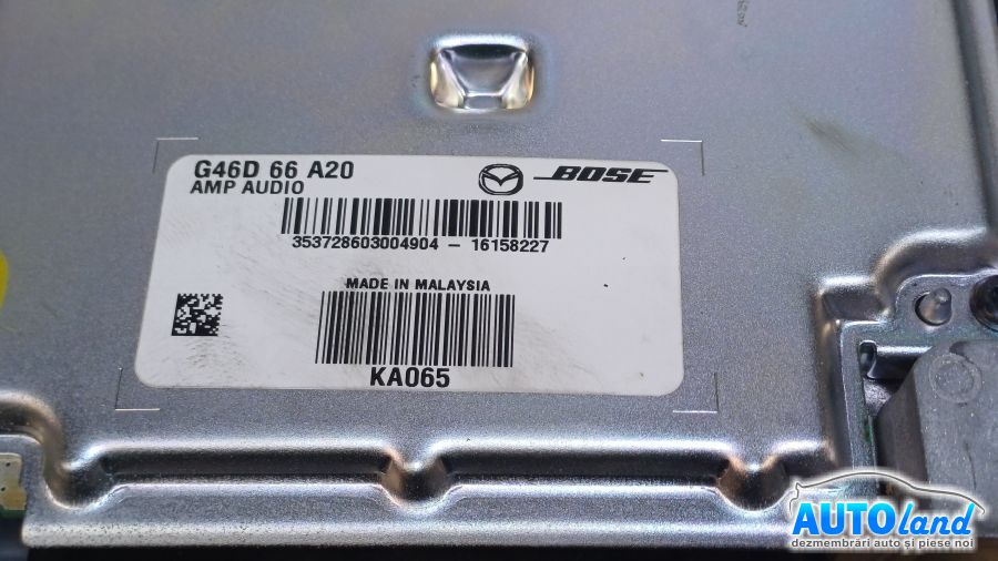 Amplificator Audio MAZDA 6 hatchback (GH) 2007-2025 Cod G46D66A20 