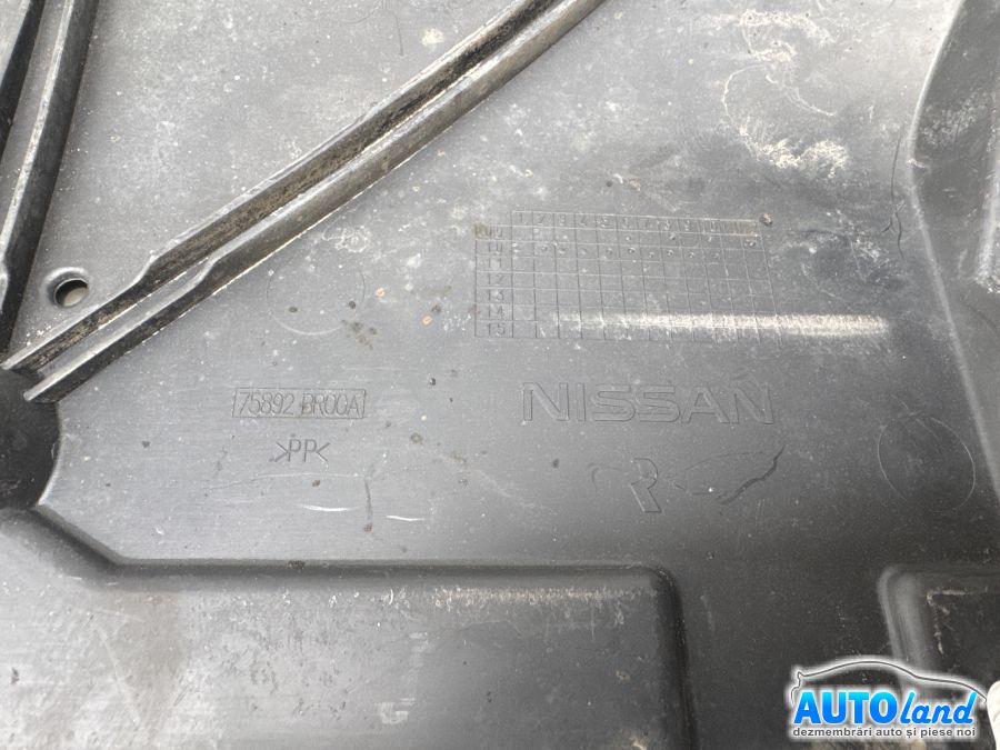 Blindaj Motor NISSAN QASHQAI (J10,JJ10) 2007-2025 Cod 75892BR00A 