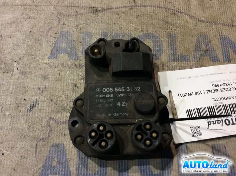 Bobina Inductie MERCEDES-BENZ 190 (W201) 1982-1993 Cod 0055453132 
