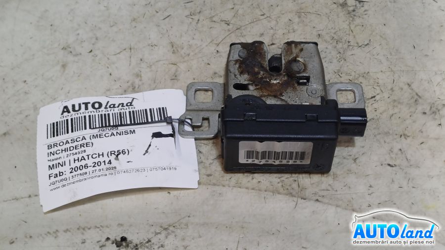 Broasca (mecanism Inchidere)