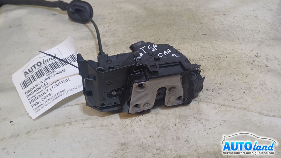 Broasca (mecanism Inchidere) RENAULT CAPTUR 2013-2025 Cod 805034742R 