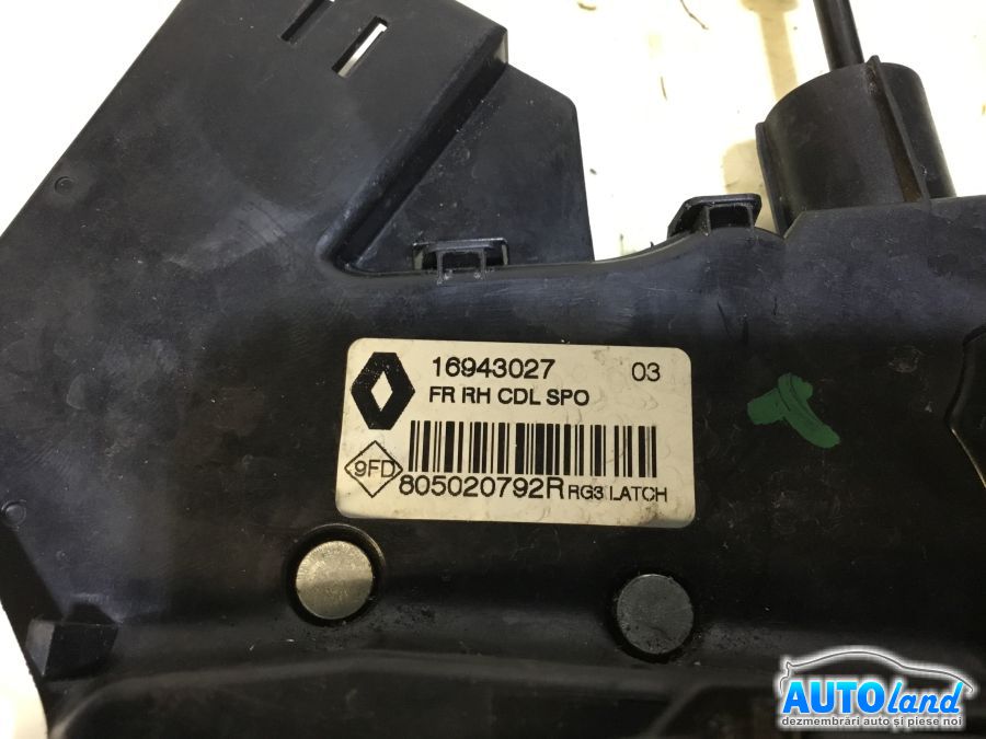 Broasca (mecanism Inchidere) RENAULT TALISMAN 2016-2025 Cod 805020792R 