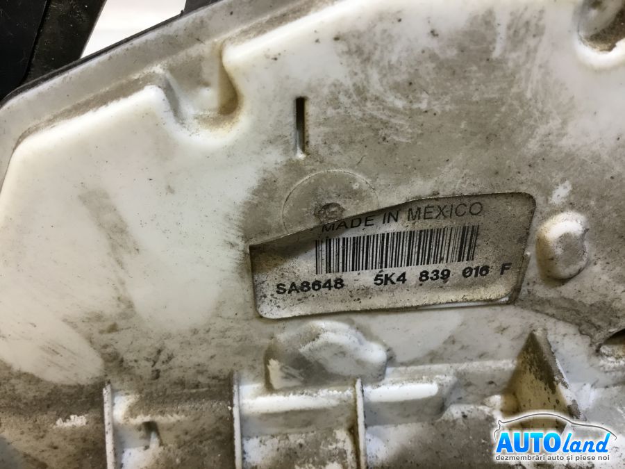 Broasca (mecanism Inchidere) VOLKSWAGEN JETTA IV (162) 2010-2014 Cod 5K4839016F 