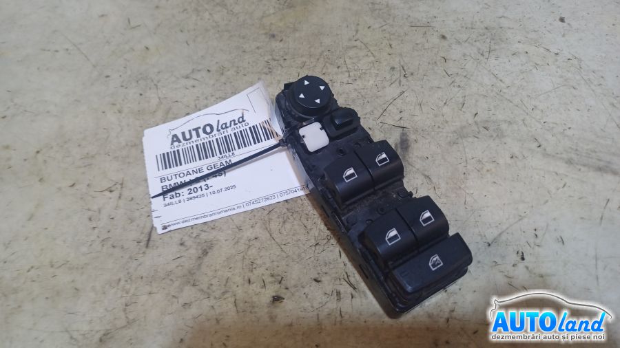 Butoane Geam BMW 2 (F45) 2013-2025 Cod 929734701 