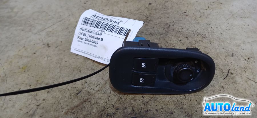 Butoane Geam OPEL Movano B 2010-2019 Cod 8200637849 