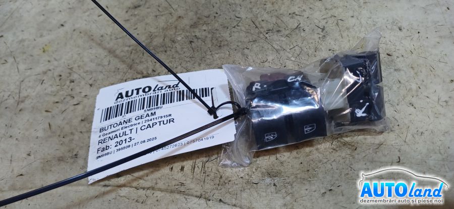 Butoane Geam RENAULT CAPTUR 2013-2025 Cod 254117915R 