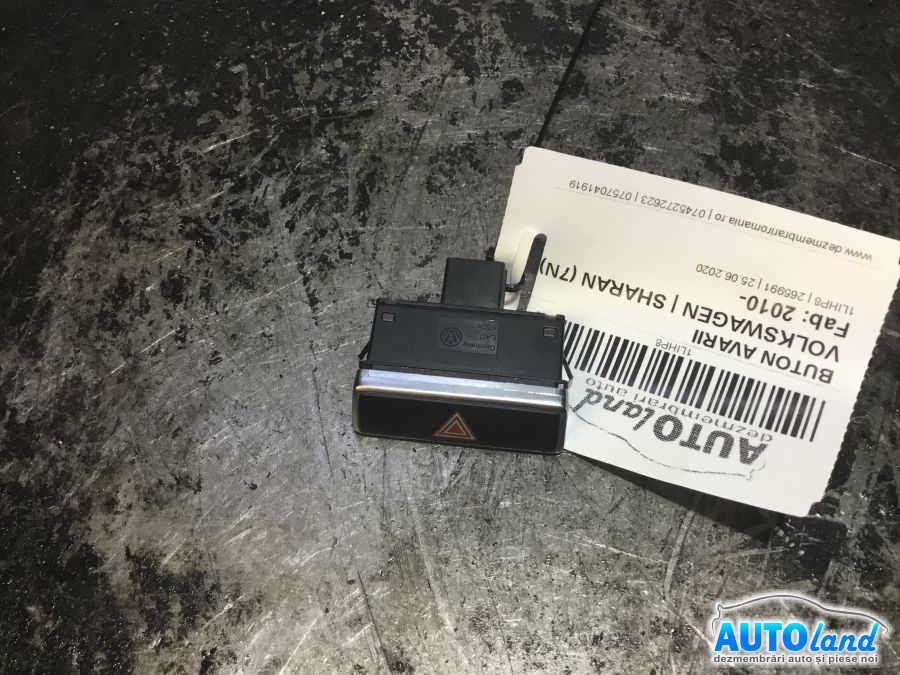 Buton Avarii VOLKSWAGEN SHARAN (7N) 2010-2025 Cod 7N0953509C 