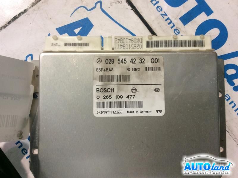 Calculator ABS MERCEDES-BENZ A-CLASS (W168) 1997-2004 Cod 0295454232 