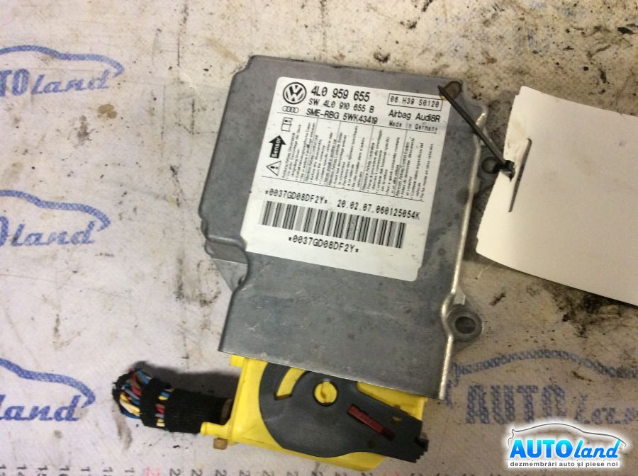 Calculator Airbag AUDI Q7 (4L) 2006-2025 Cod 4L0959655 