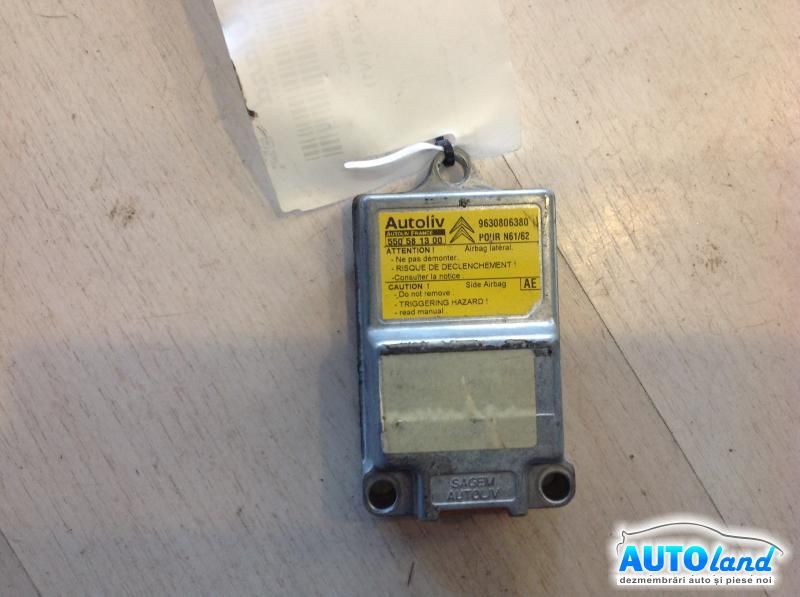 Calculator Airbag CITROEN XSARA (N1) 1997-2005 Cod 9630806380 