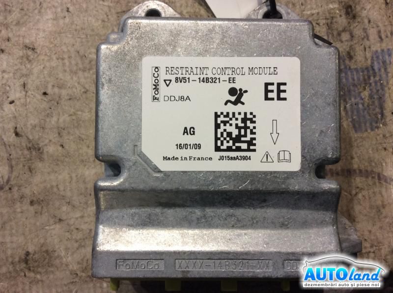 Calculator Airbag FORD FIESTA VI 2008-2025 Cod 8V5114B321EE 